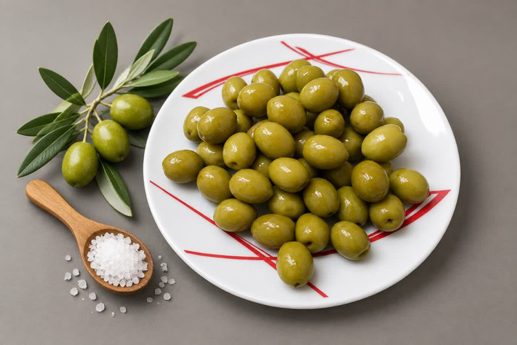زیتون شور درجه یک سوپر ویژه یک کیلویی